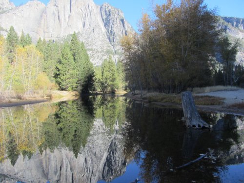 fall colors in Yosemite