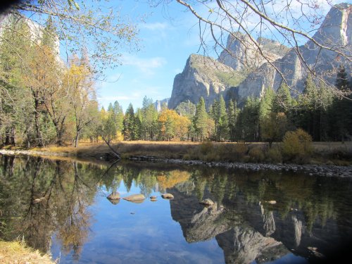 Fall colors in Yosemite