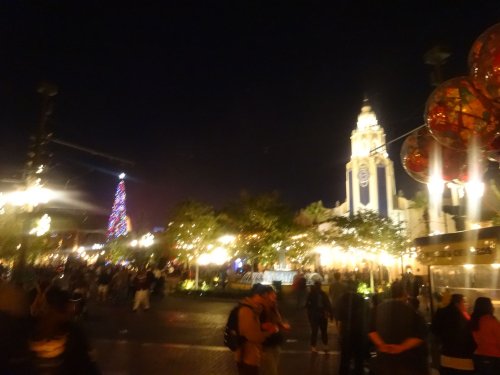 decorations at California Adventure