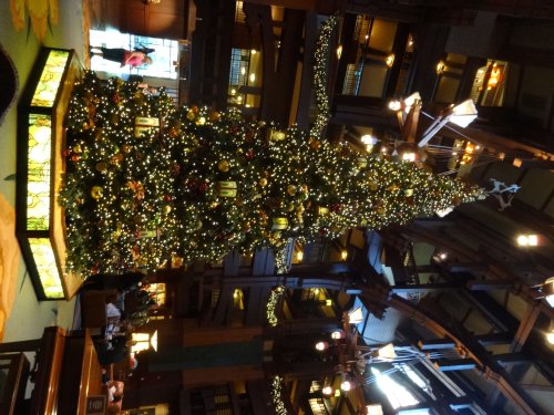 Christmas tree at Grand Californian