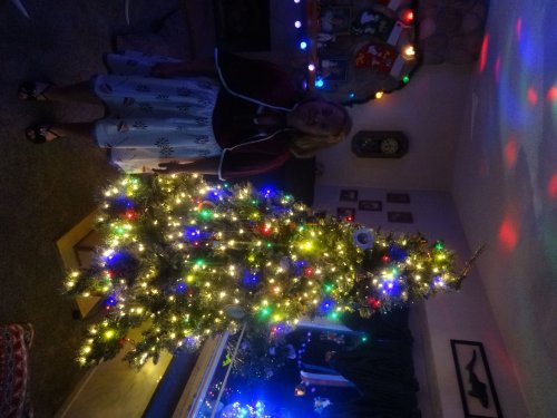 Missy ready for the Christmas dance
