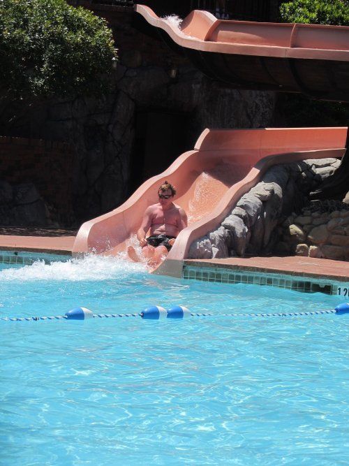 Jonny on slide