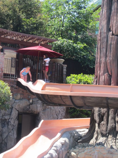 Melissa on slide