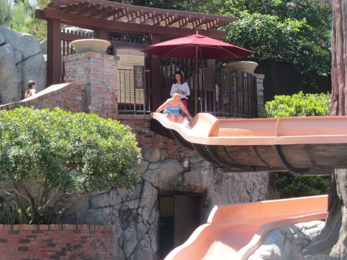 Melissa on slide