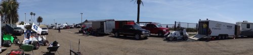 In the pits at Ventura Raceway