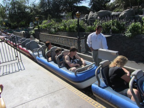 Bobsleds at Disneyland