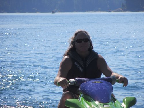 Dad on Jet Ski