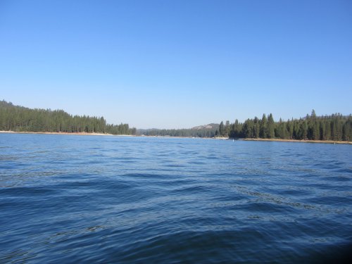 Calm lake in the morning