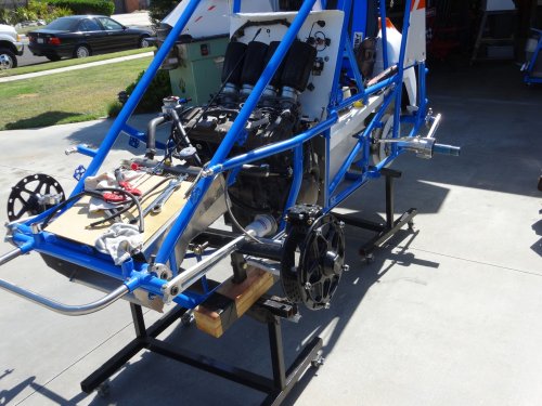 Progress on sprint car