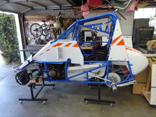 Progress on sprint car