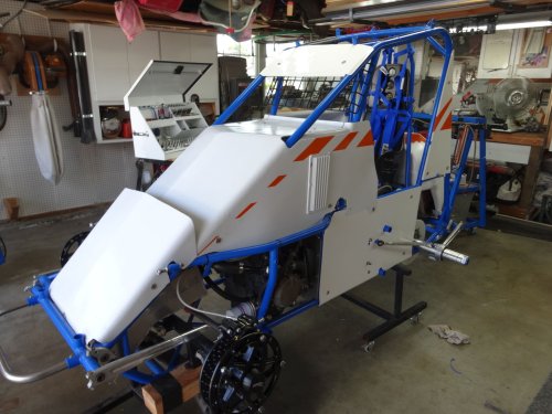 Progress on sprint car