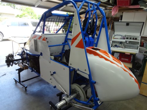 Progress on sprint car