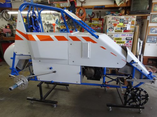 Progress on sprint car