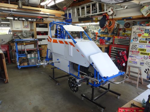 Progress on sprint car