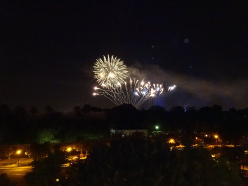 Fireworks at Disneyland