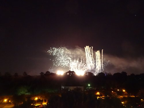 Fireworks at Disneyland