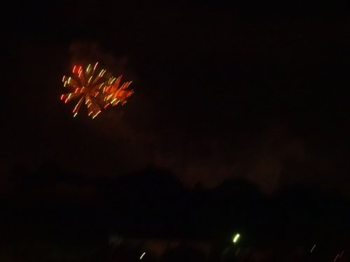 Fireworks at Disneyland