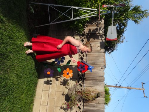 Melissa ready for the prom