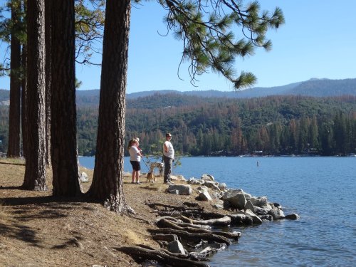 family at Bass Lake