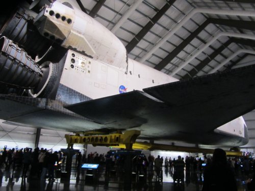 Space shuttle (taken by Melissa)