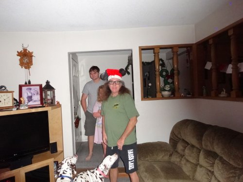 Christmas morning