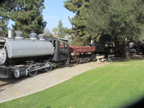 engines in Travel Town