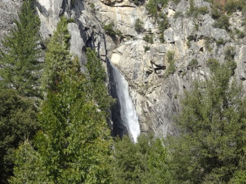 waterfall in Yosemite