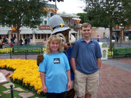 Melissa, Jonny, and officer Chip 