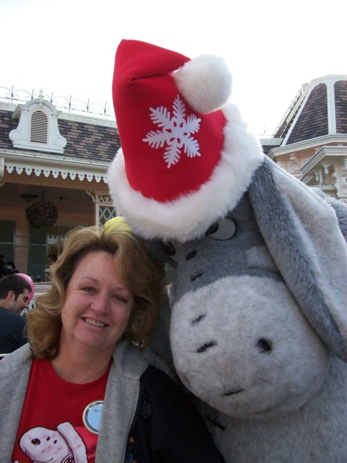 Mom and Eeyore 
