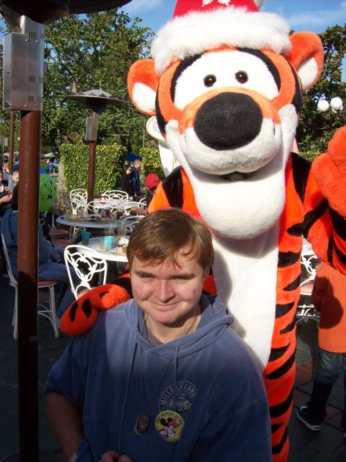 Jonny and Tigger 