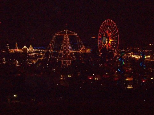 California Adventure at night 