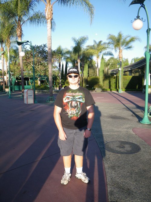 Jonny at Disneyland Magic Morning 