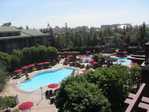 Pool area at Disney's Grand Californian 
