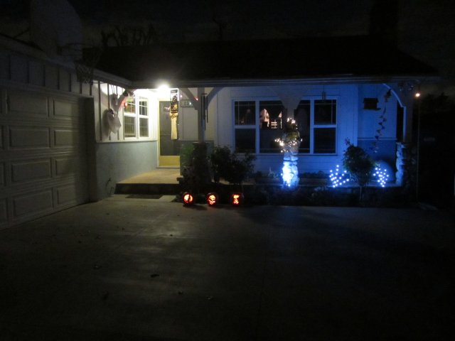 Decorations on Halloween 