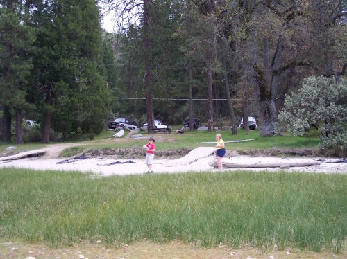 Jonny and Melissa down at Fall's Beach 