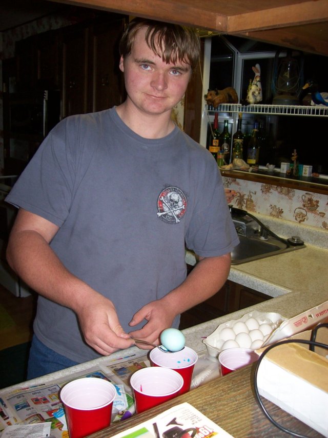 Jonny and Easter eggs 