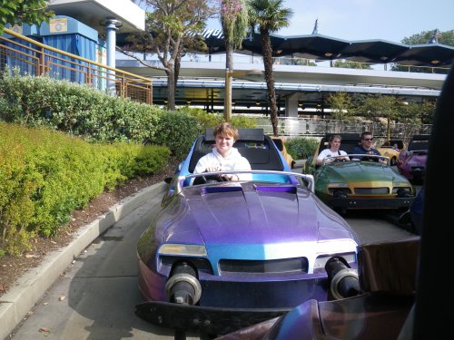 Jonny driving 