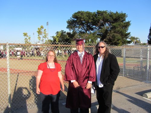 Family at Jonny's graduation 