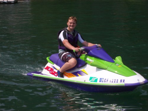 Jonny on Jet Ski 