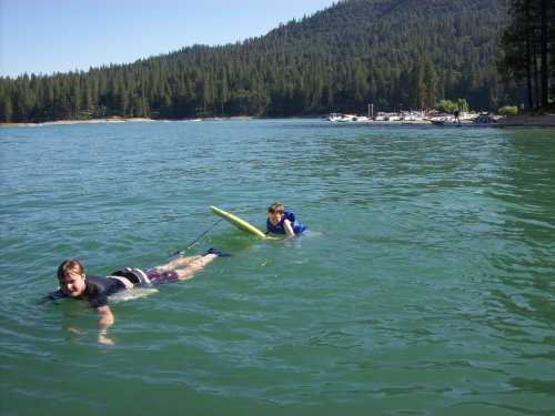 Kids in the water 