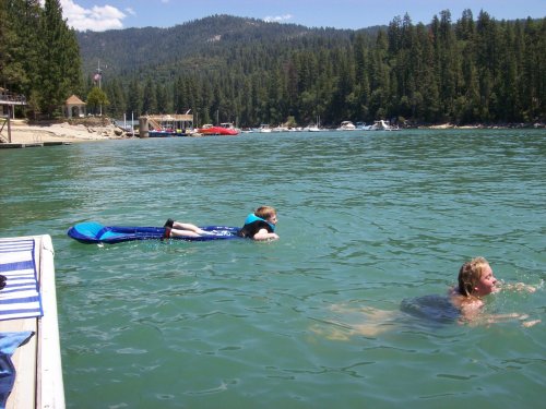 Jake & Melissa in the lake 