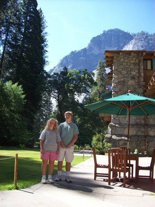 Jonny & Melissa at the Ahwahnee 