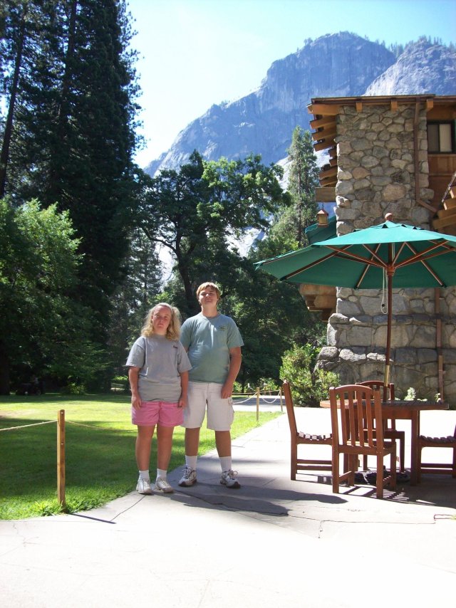 Jonny & Melissa at the Ahwahnee 