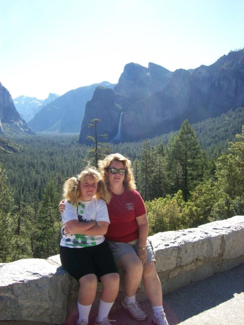 Mom and Missy at Yosemite 