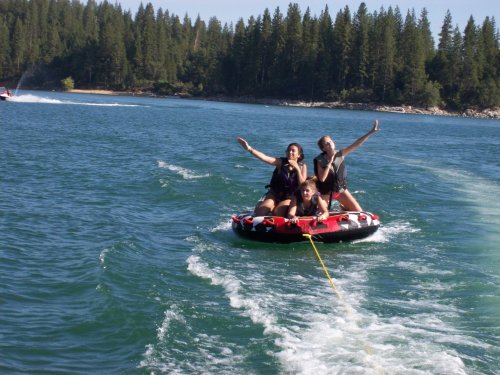 Shane and friends on raft 