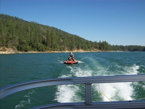 Shane and friends on raft 