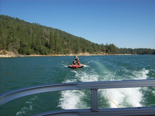 Shane and friends on raft 