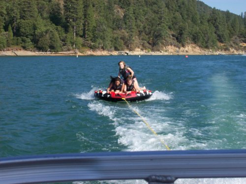 Shane and friends on raft 