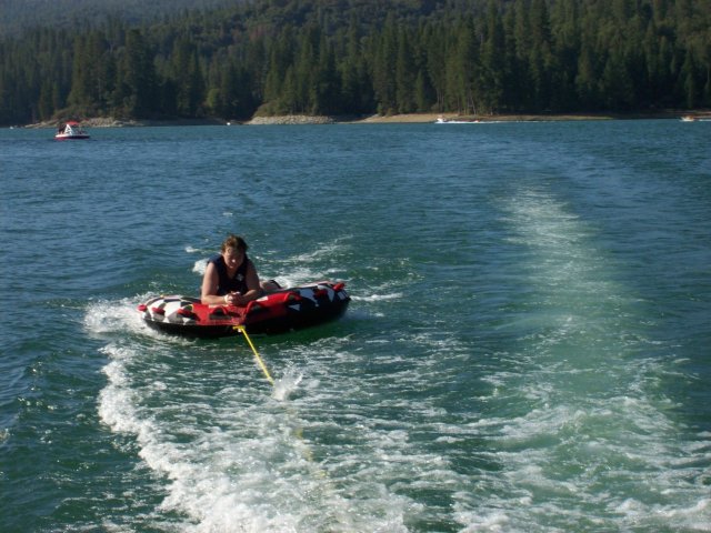 Jonny on raft 