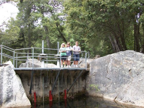 Family at flume 